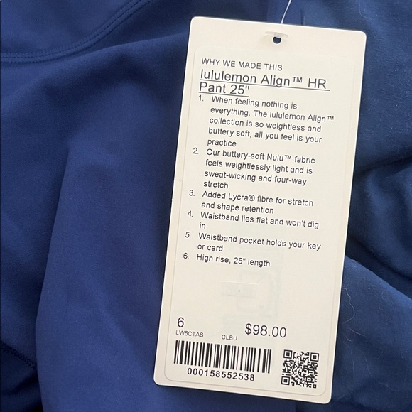 lululemon athletica Pants - Align HR 25”